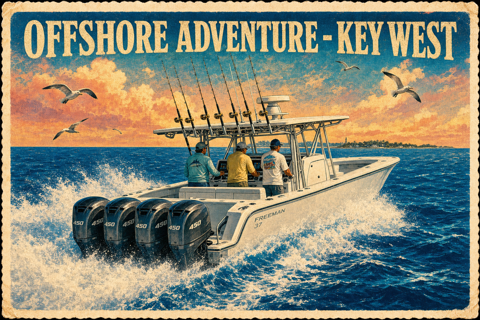 Premium Dry Tortugas Private — Park Shark